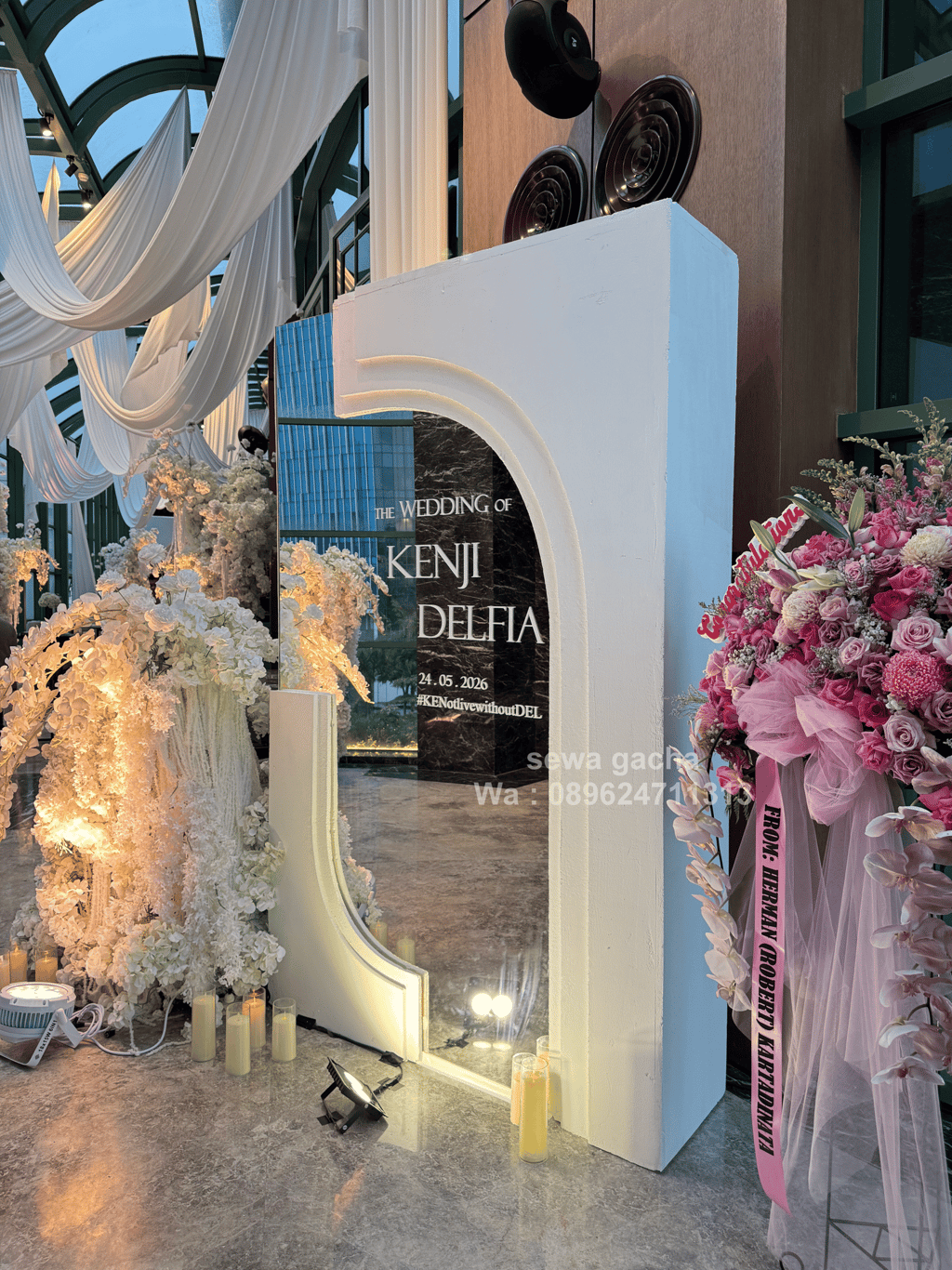 jasa sewa rental custom gacha wedding jakarta