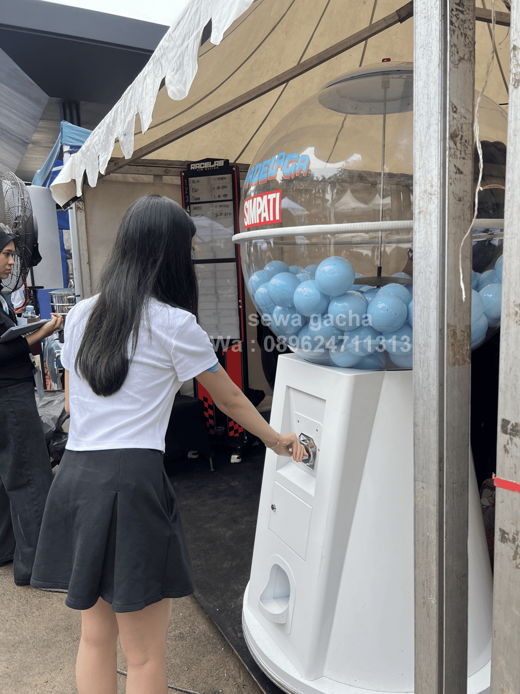 jasa sewa rental custom gacha event jakarta