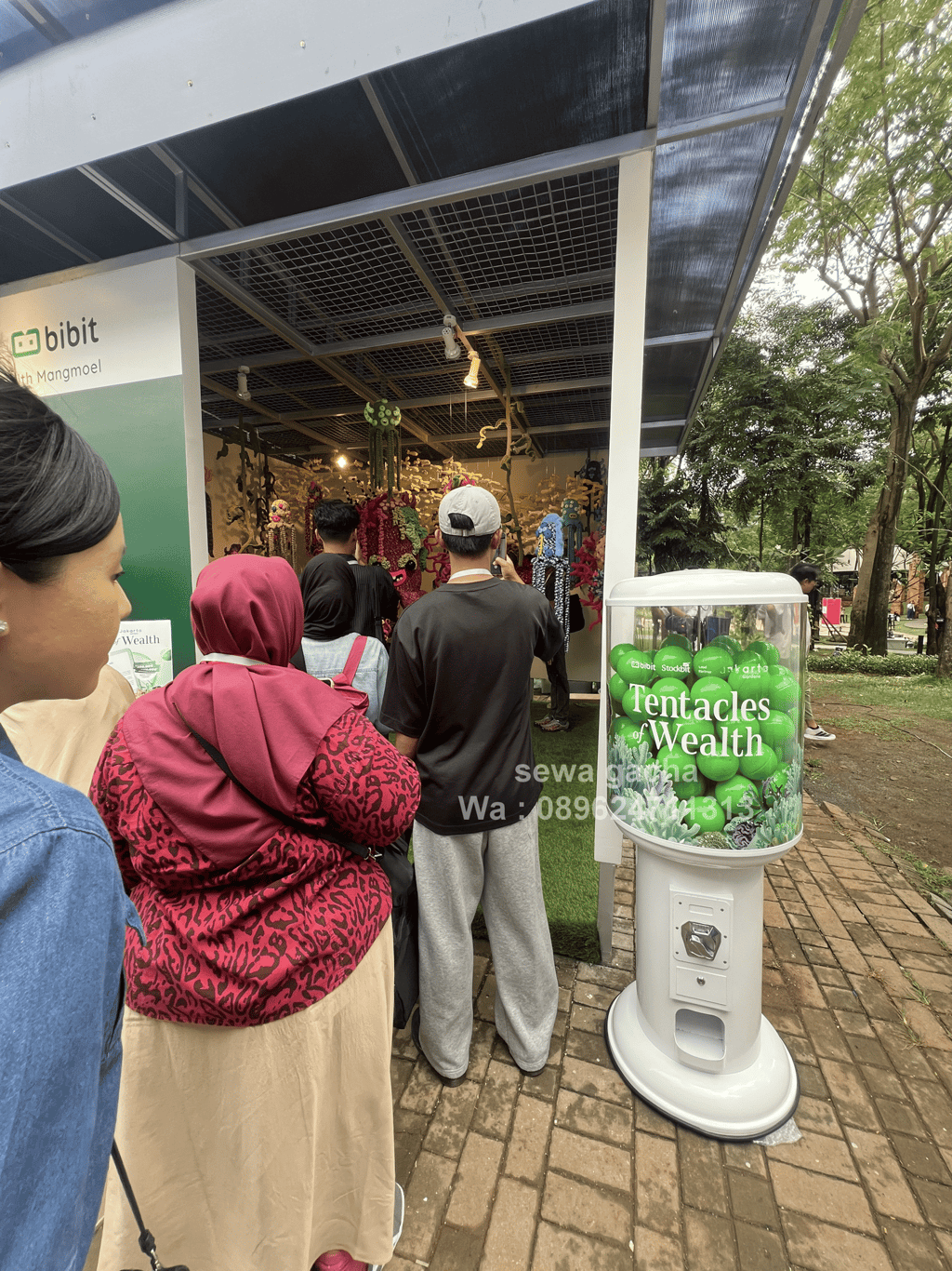 rental mesin gacha gachapon custom