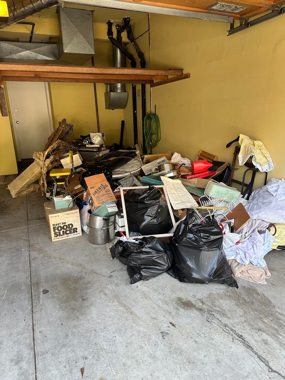 garage full of junk in san francisco ca