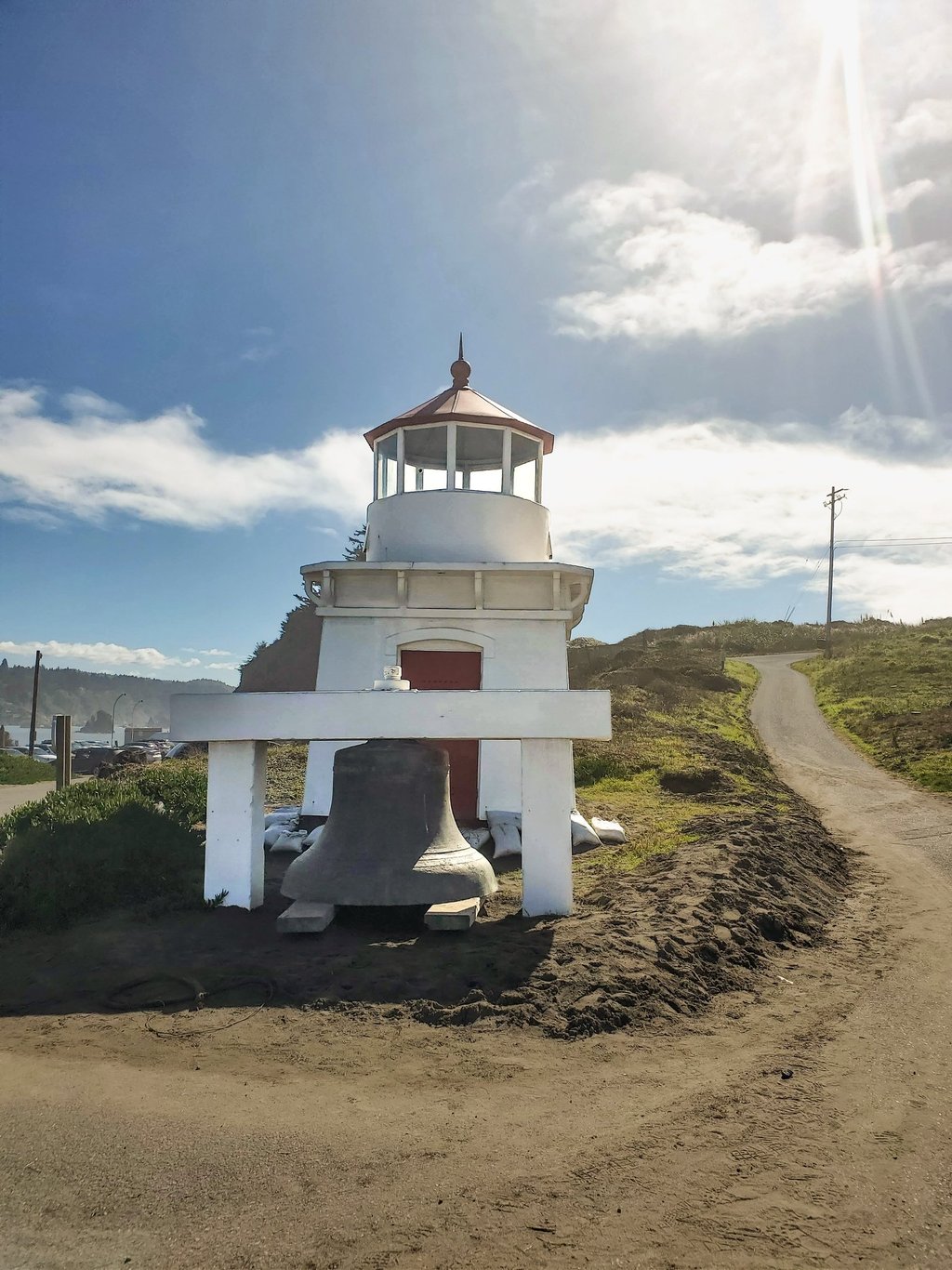 Small Light house at Trinidad California 