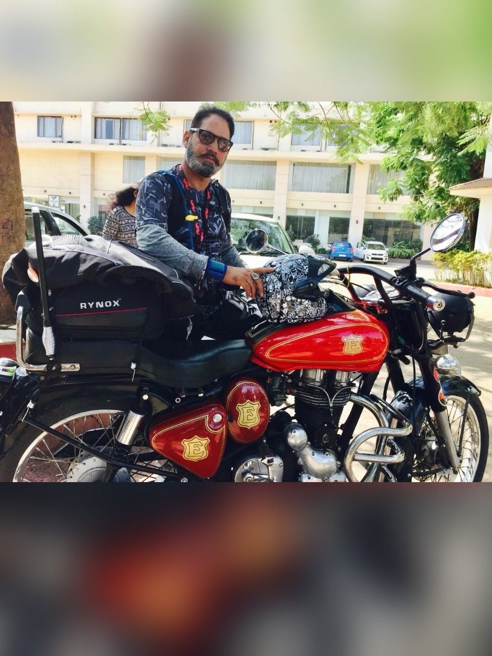 Mr. Susheel Pareek who has been a rider since 2011. RSPD BIKER'S CHOICE