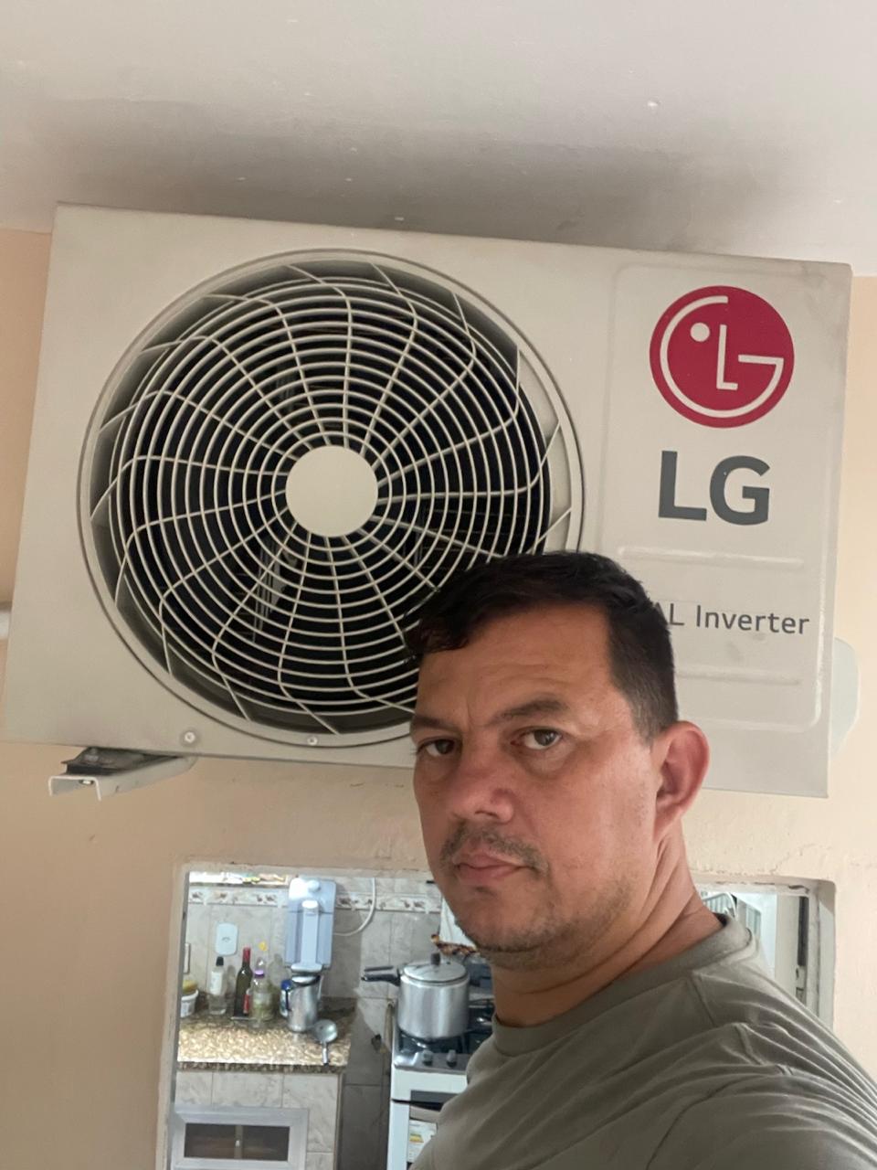 técnico ar-condicionado lg inverter