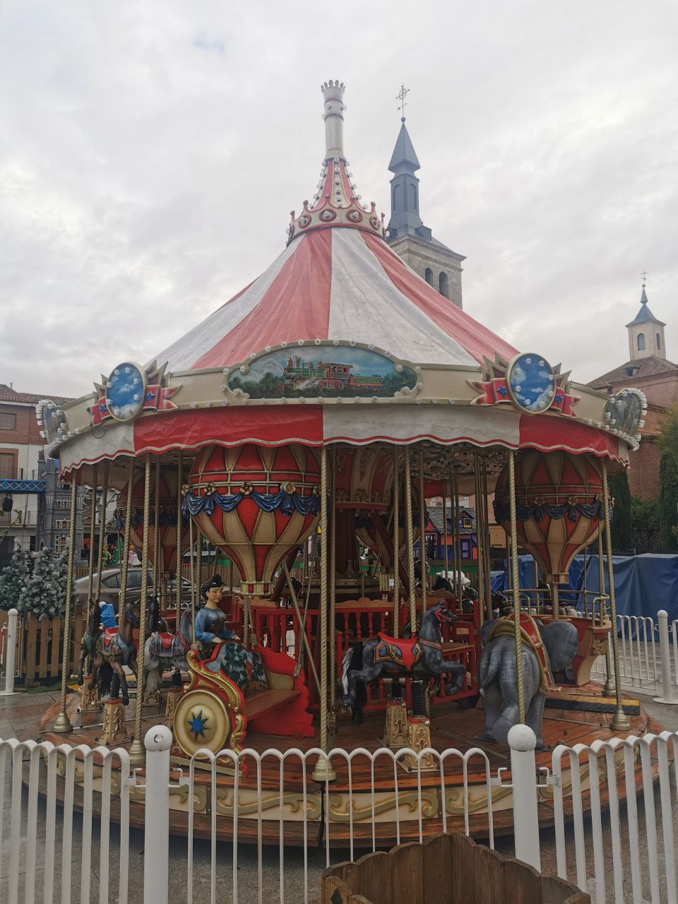 carrusel clásico alemán alquiler caballitos 