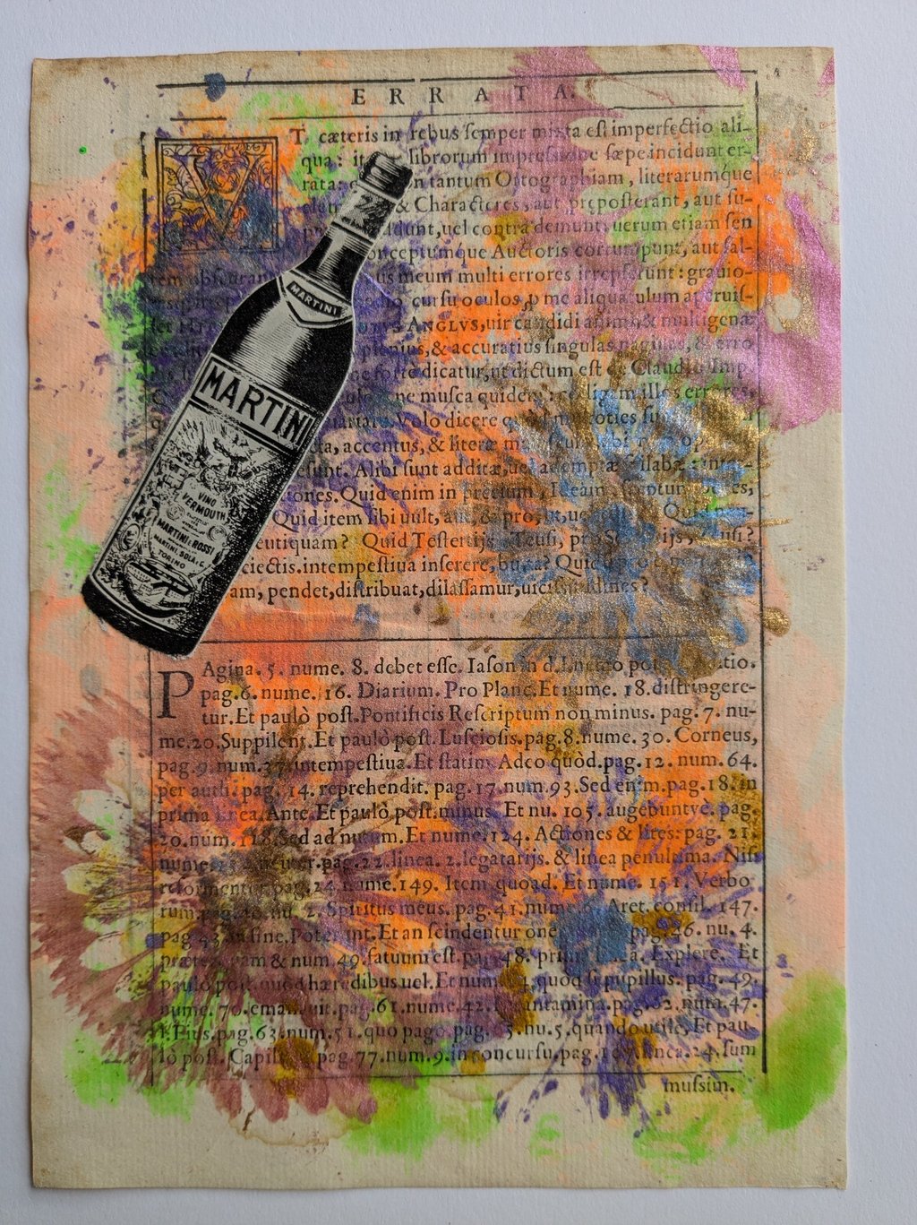 vintage collection - message in a bottle