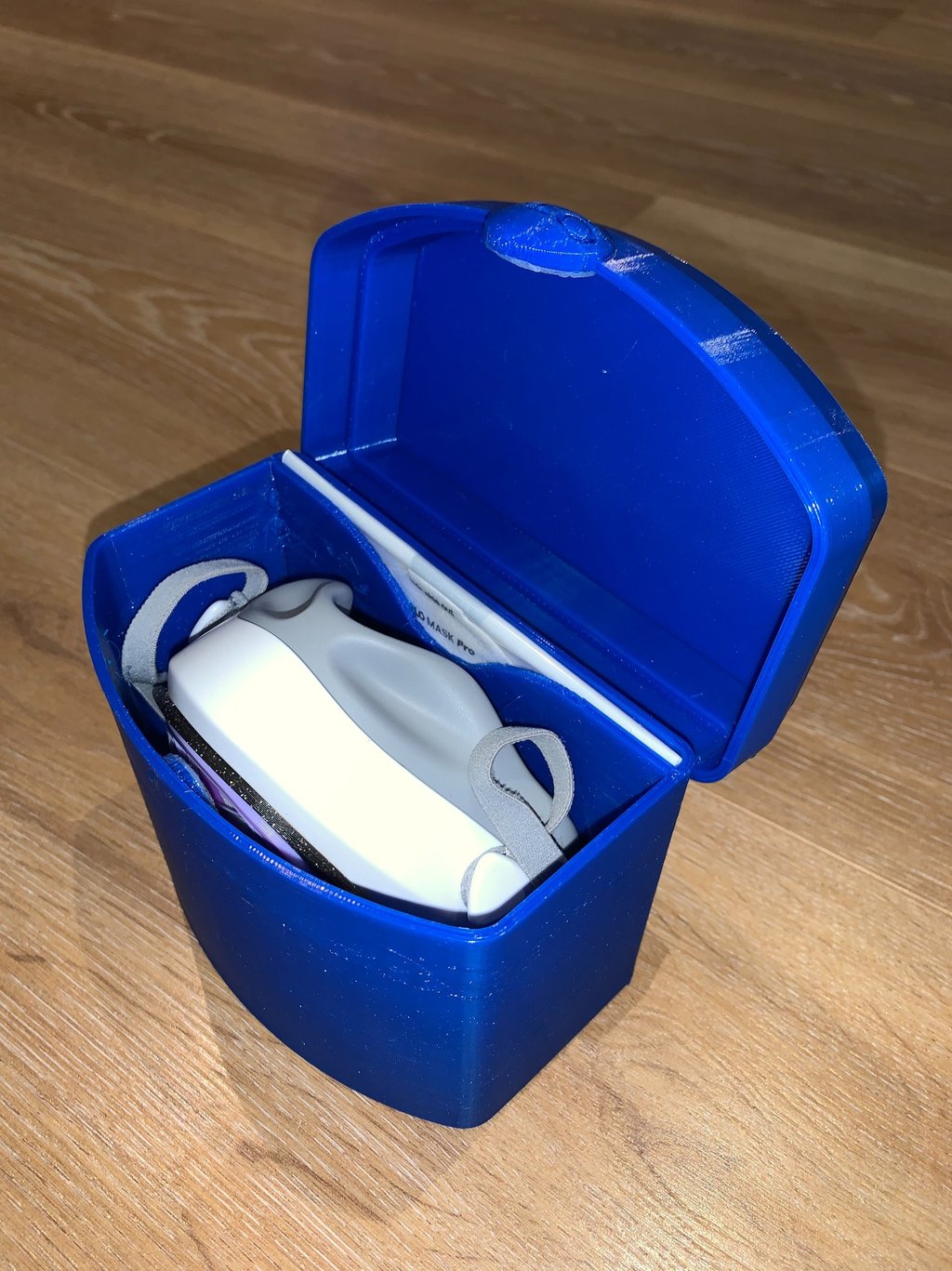 Storage container for Flo mask
