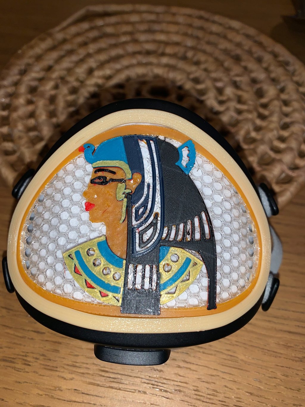 Multicolor Cleopatra Decoration for Flo mask
