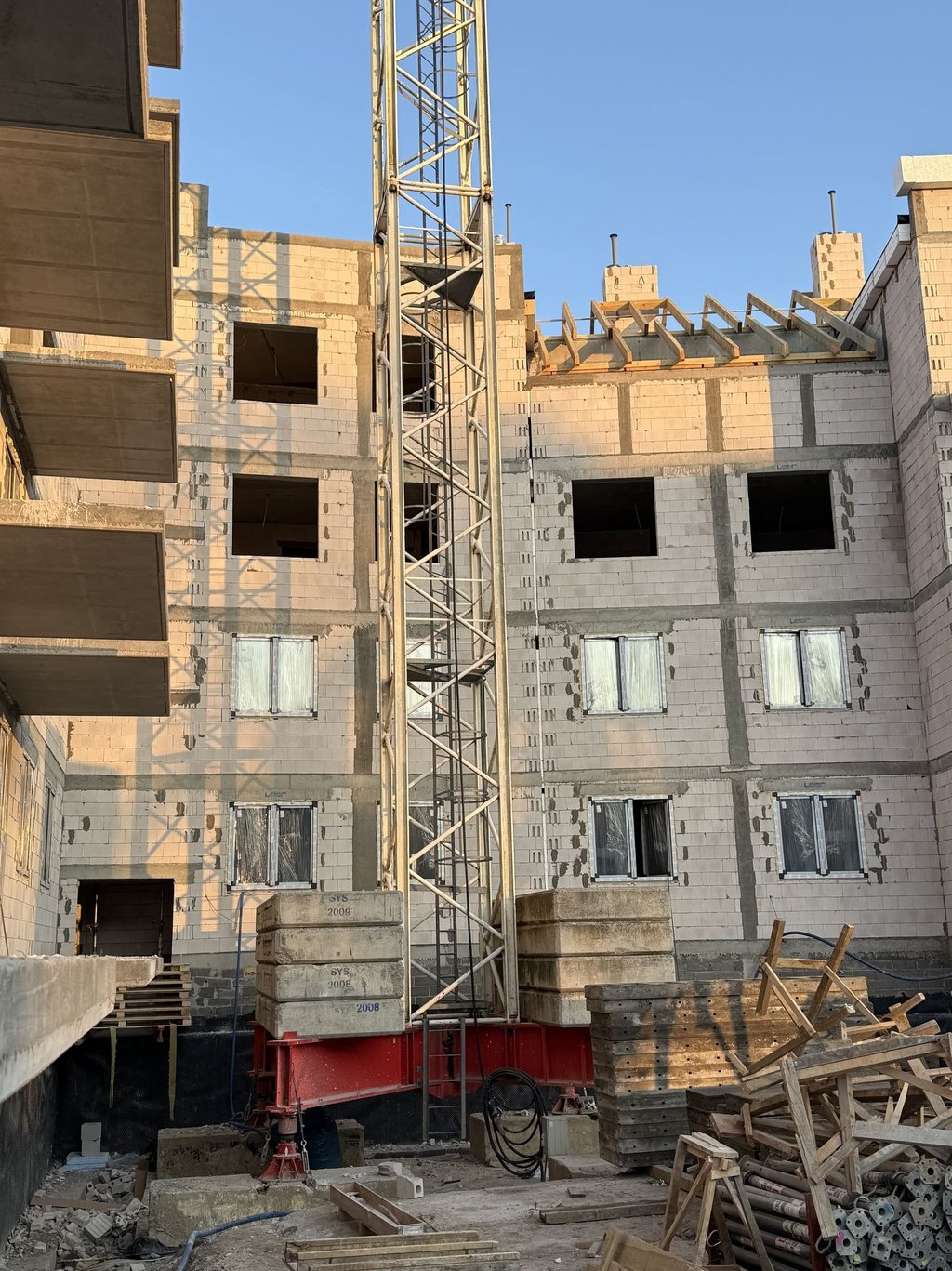 Malbork construction