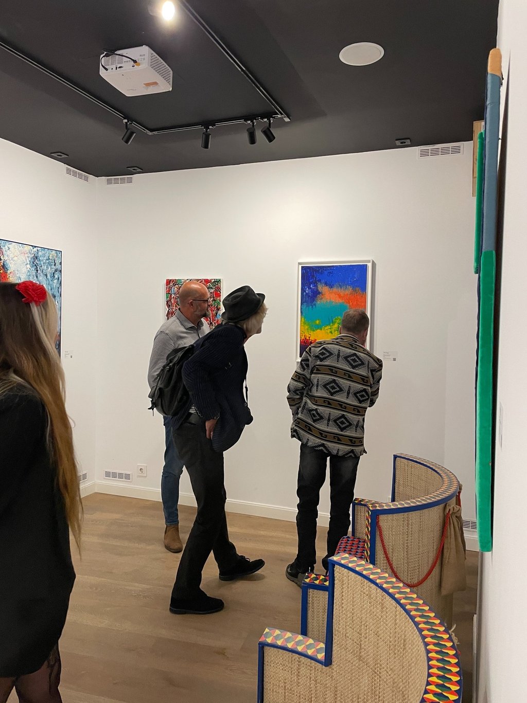 Exposition à Madrid Monat Gallery - Jacqueline Poitevin