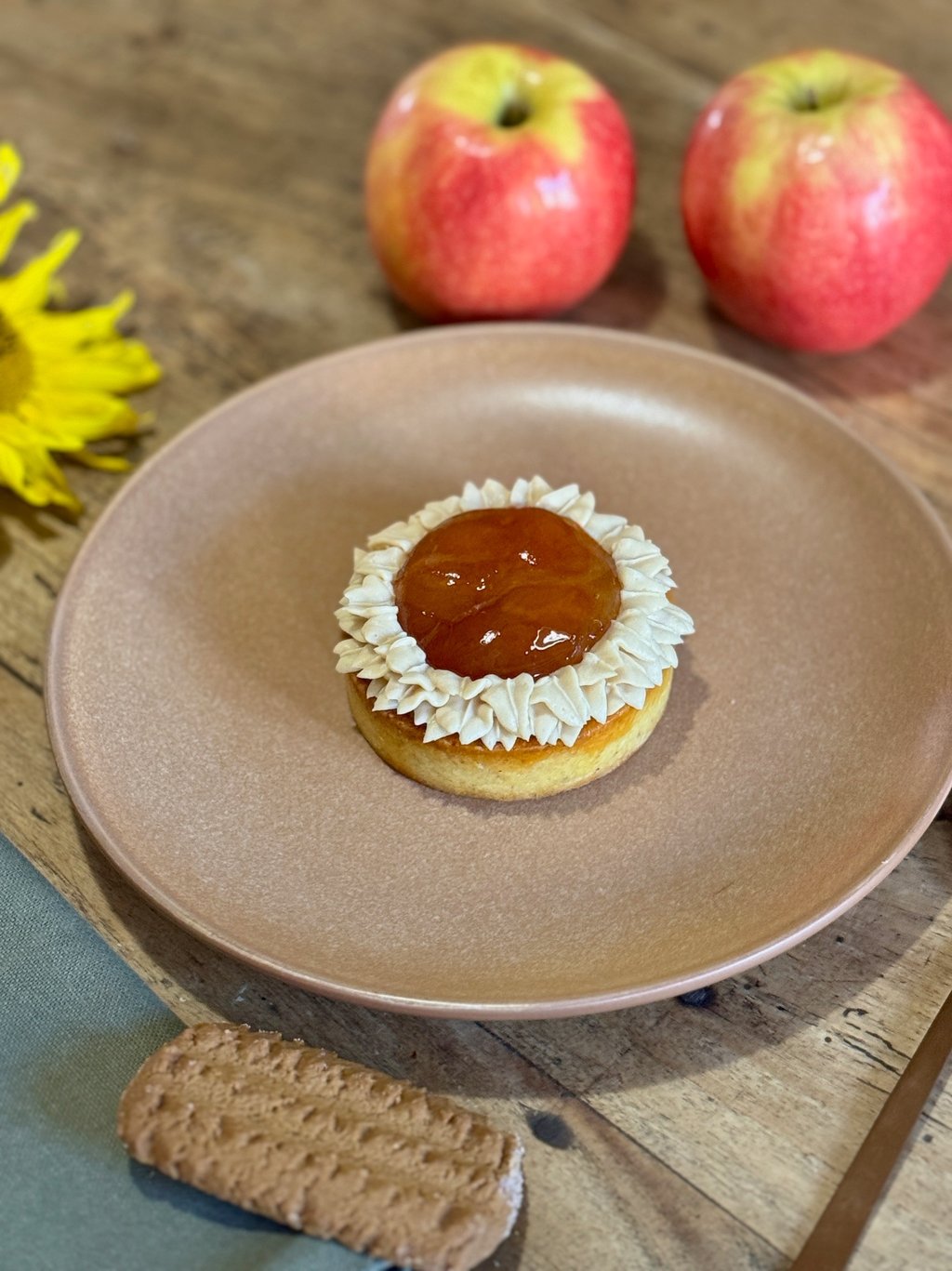 tarte pommes spéculos