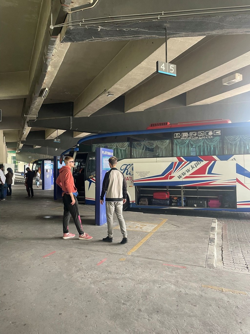 dworzec autobusowy w Malezji