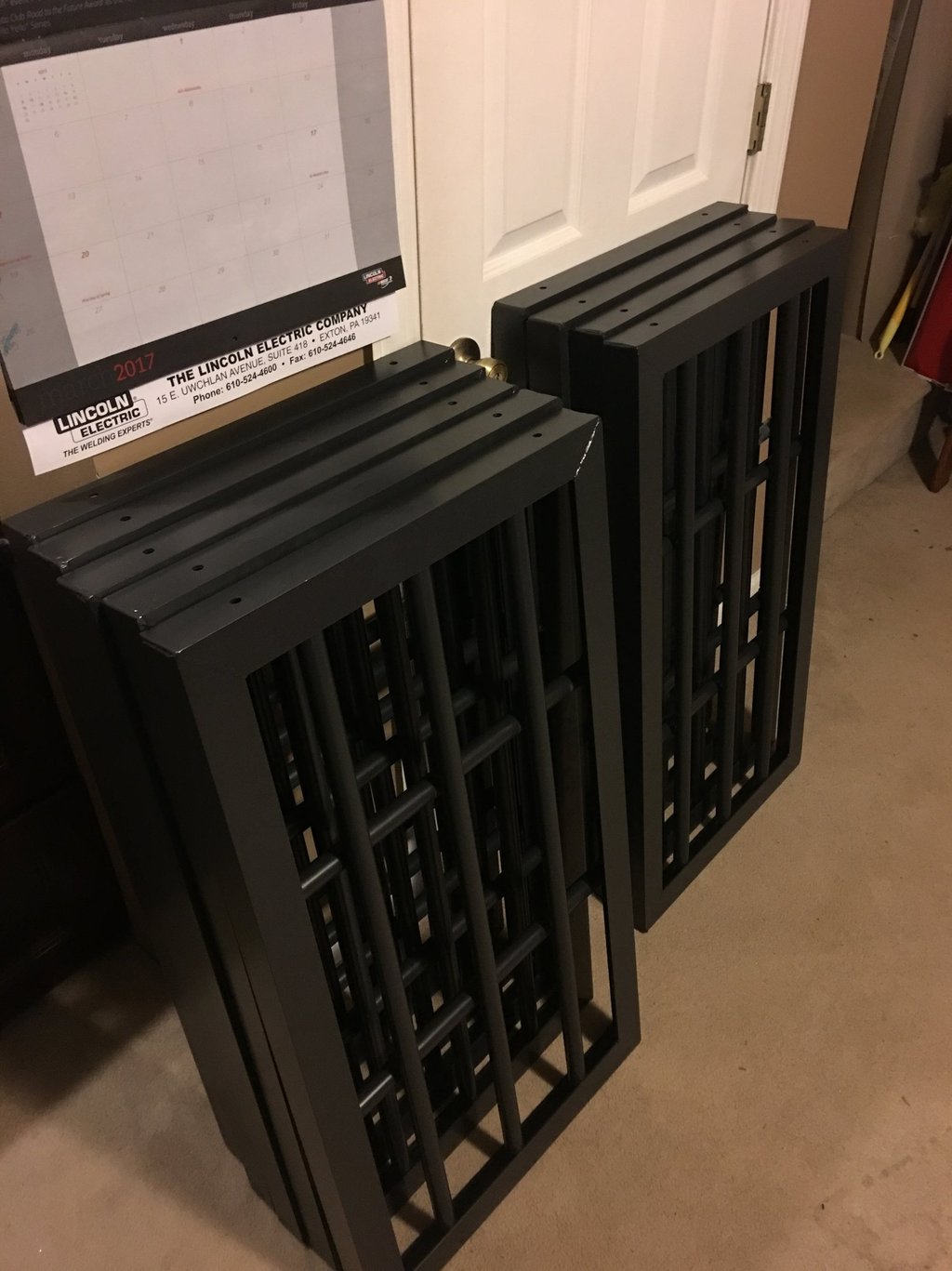 Hundreds of aluminum window grates for a military installation in Maryland 