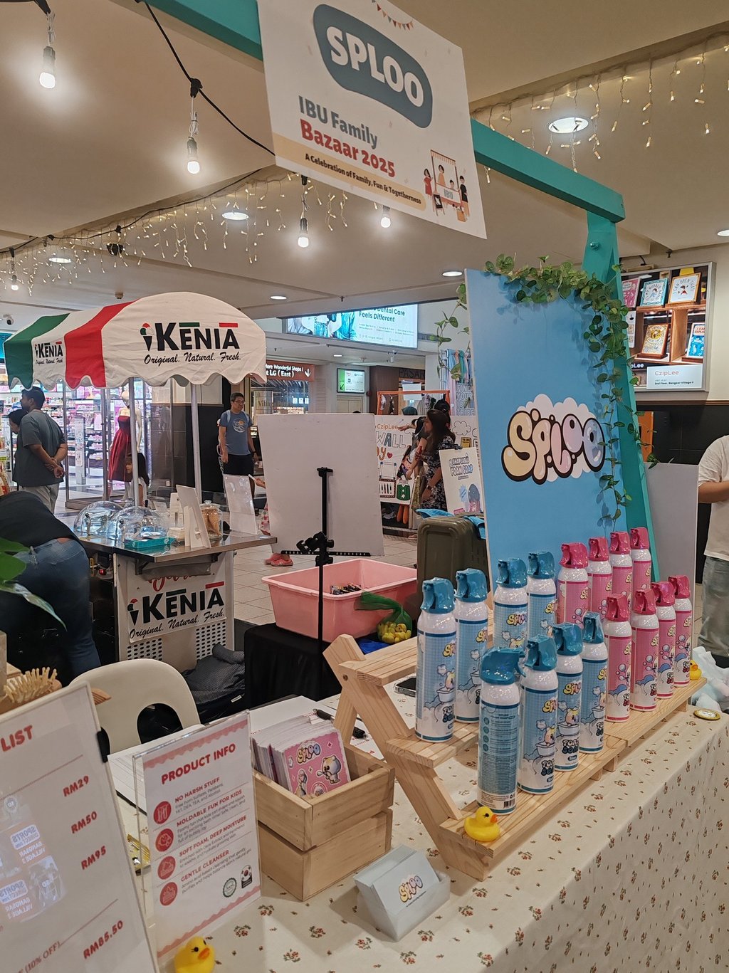 sploo pop up bazaar event ibu family bazaar bangsar village 1 kl