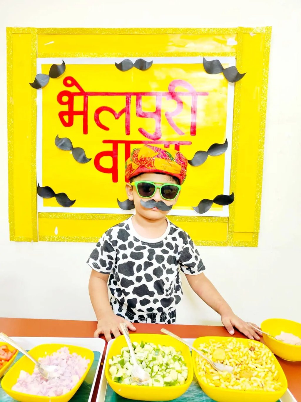 Child playing in Garden event of Enfant preschool in Happy heart ,brilliant mind 