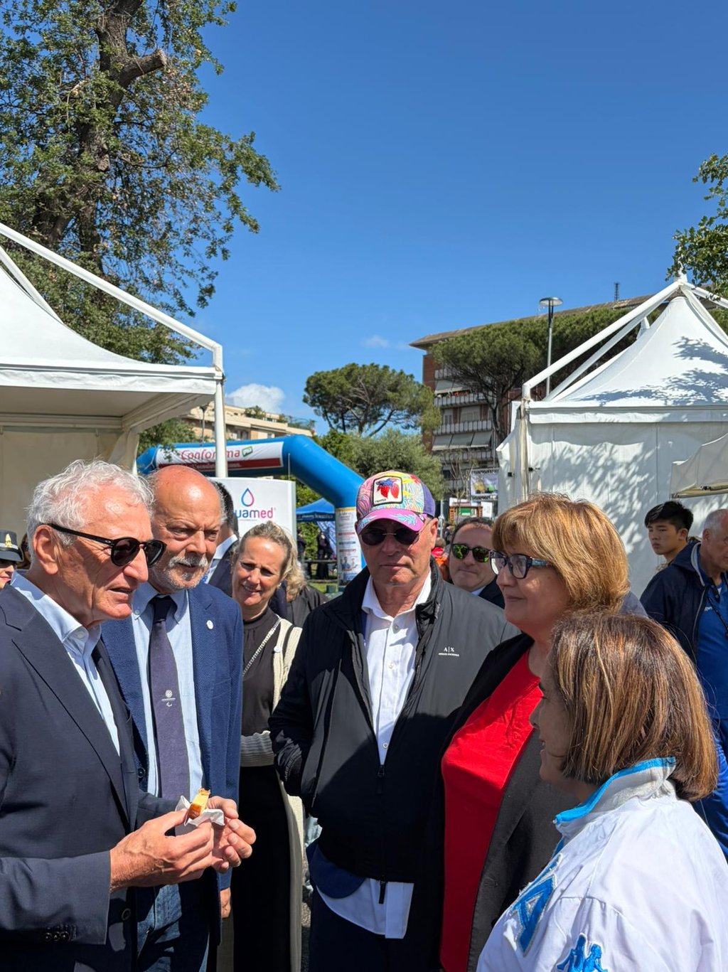Evento Sport in Famiglia 2026, la Capitolina Scherma con il Presidente del CONI Buonfiglio