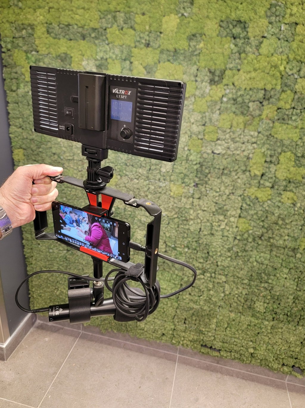 Eric DeRise, a dynamic Instructional Designer and Video Producer w/ smartphone kit.