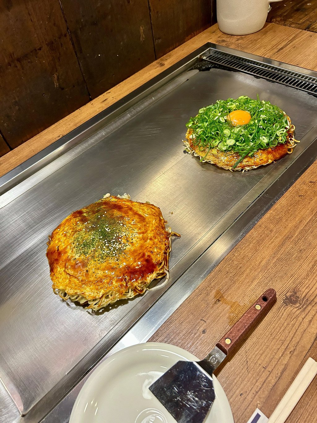 Okonomiyaki, plat traditionel d'Hiroshima