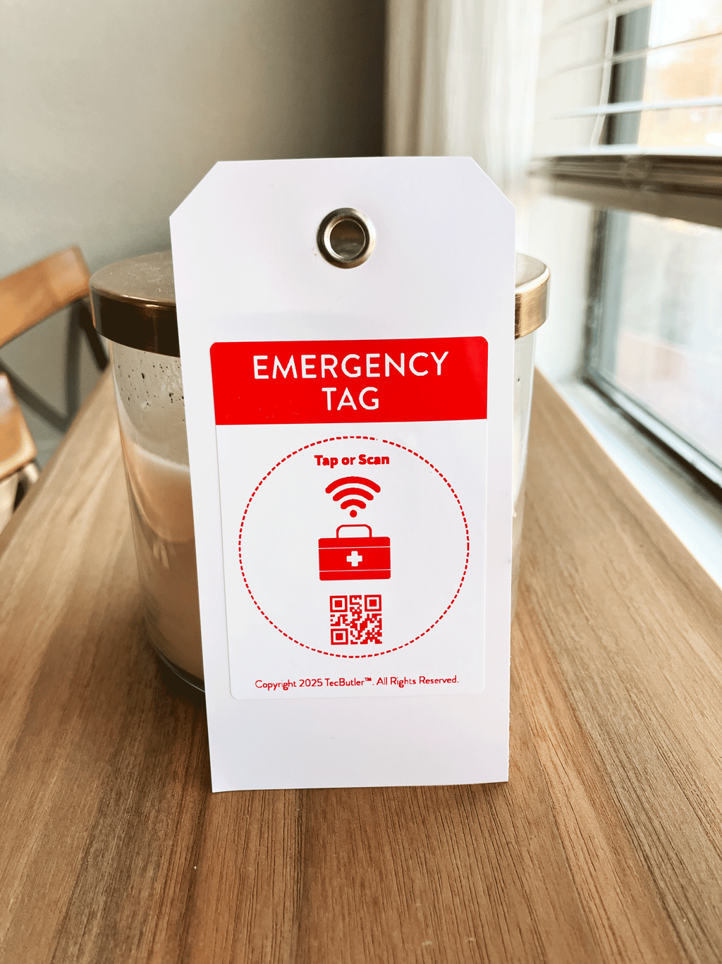 emergency tag by TecButler