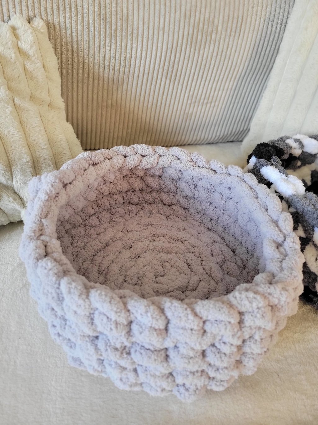 panier pour chat lit pour chat chaton nid douillet lit fait main cadeau aalessa creations