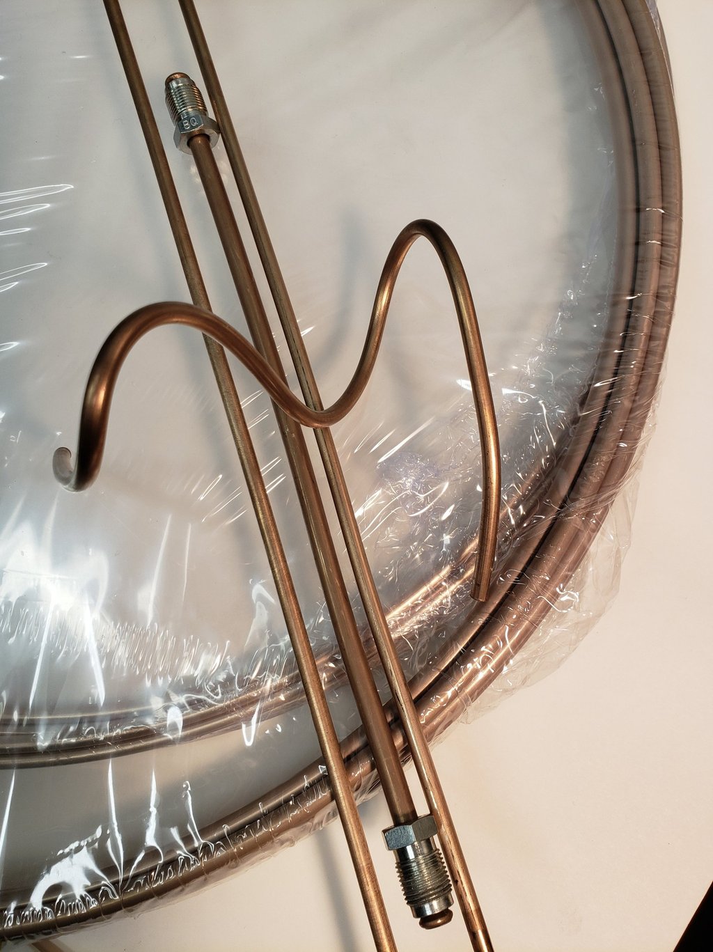 copper nickel brake lines, coils and custom lengths and fittings