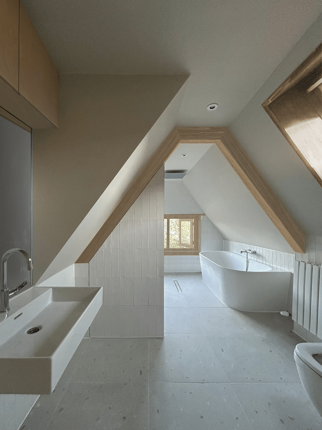 Haarlem bathroom interior design by Atelier Marunt