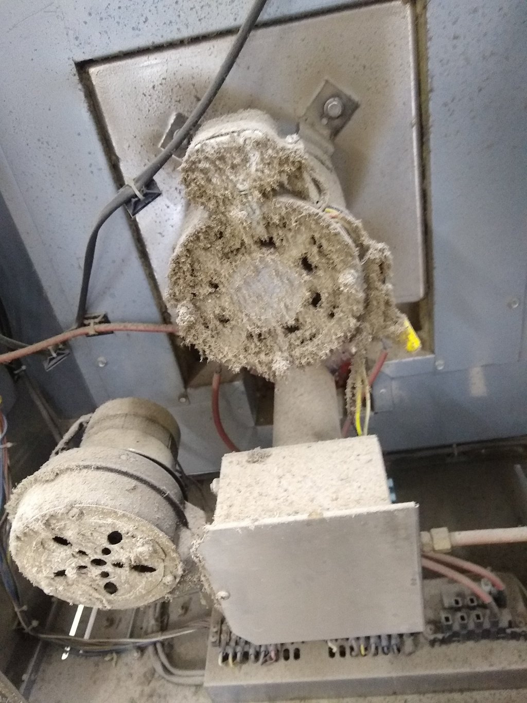 Motor sucio