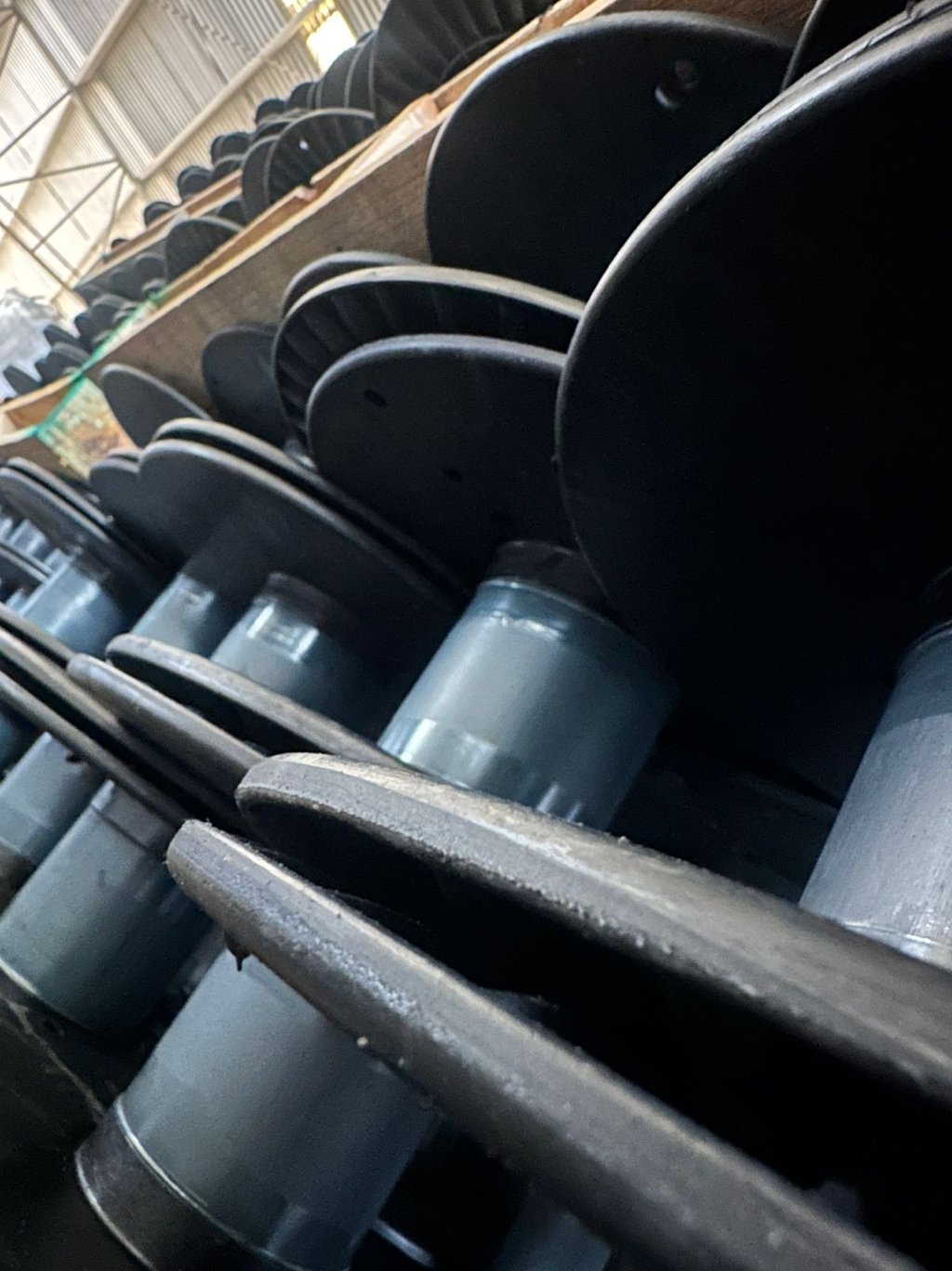 carretes de plástico industriales