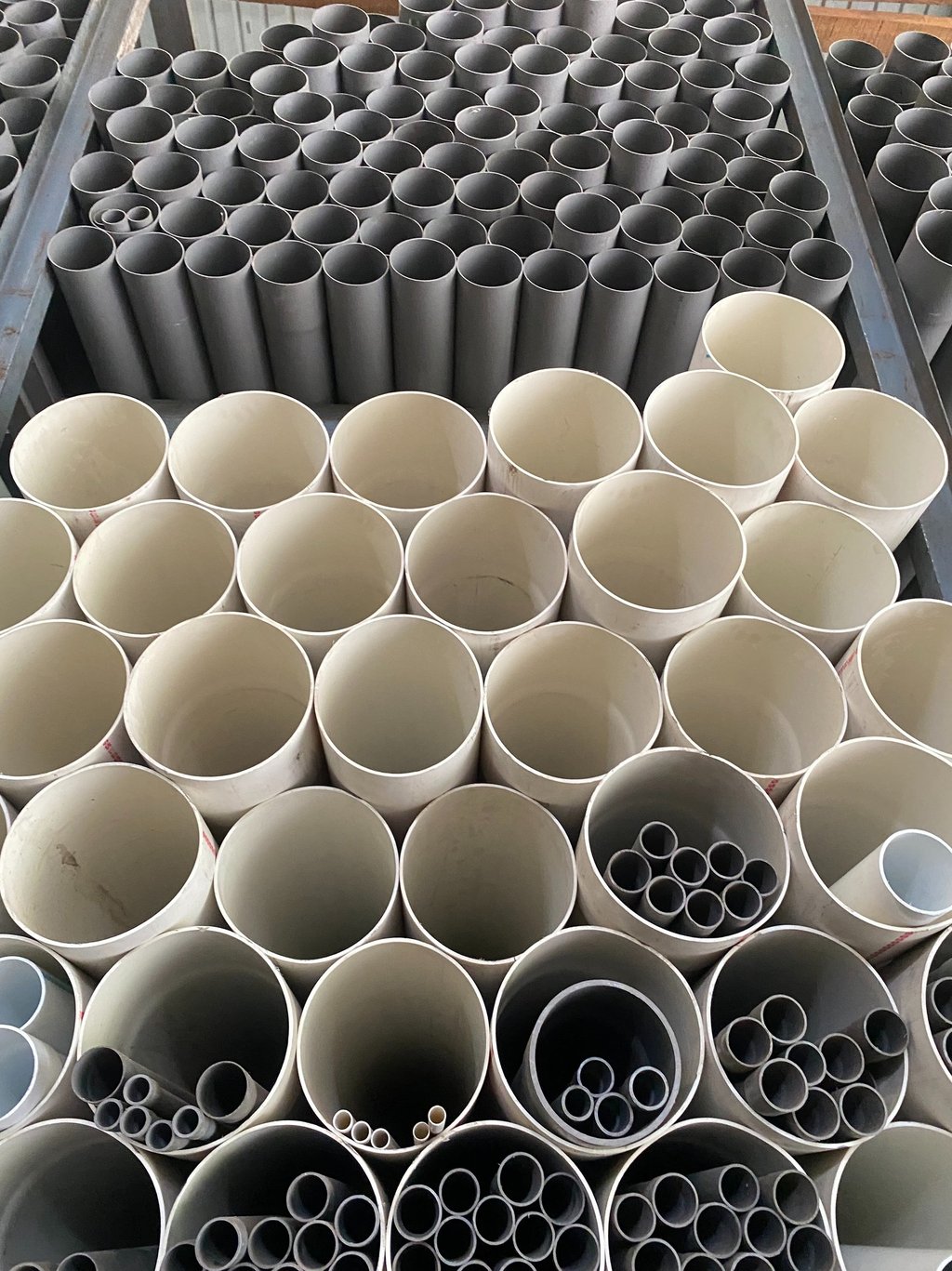 a bunch of different types of pipes and pipes Distributor Pralon