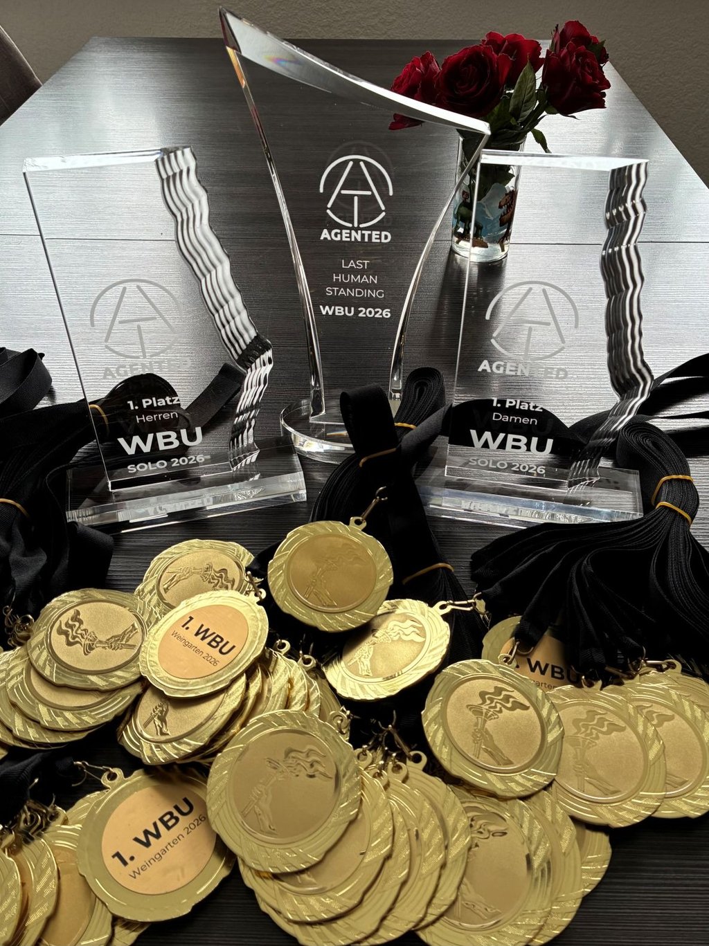 Weingarten Backyard Ultra - Trophäen