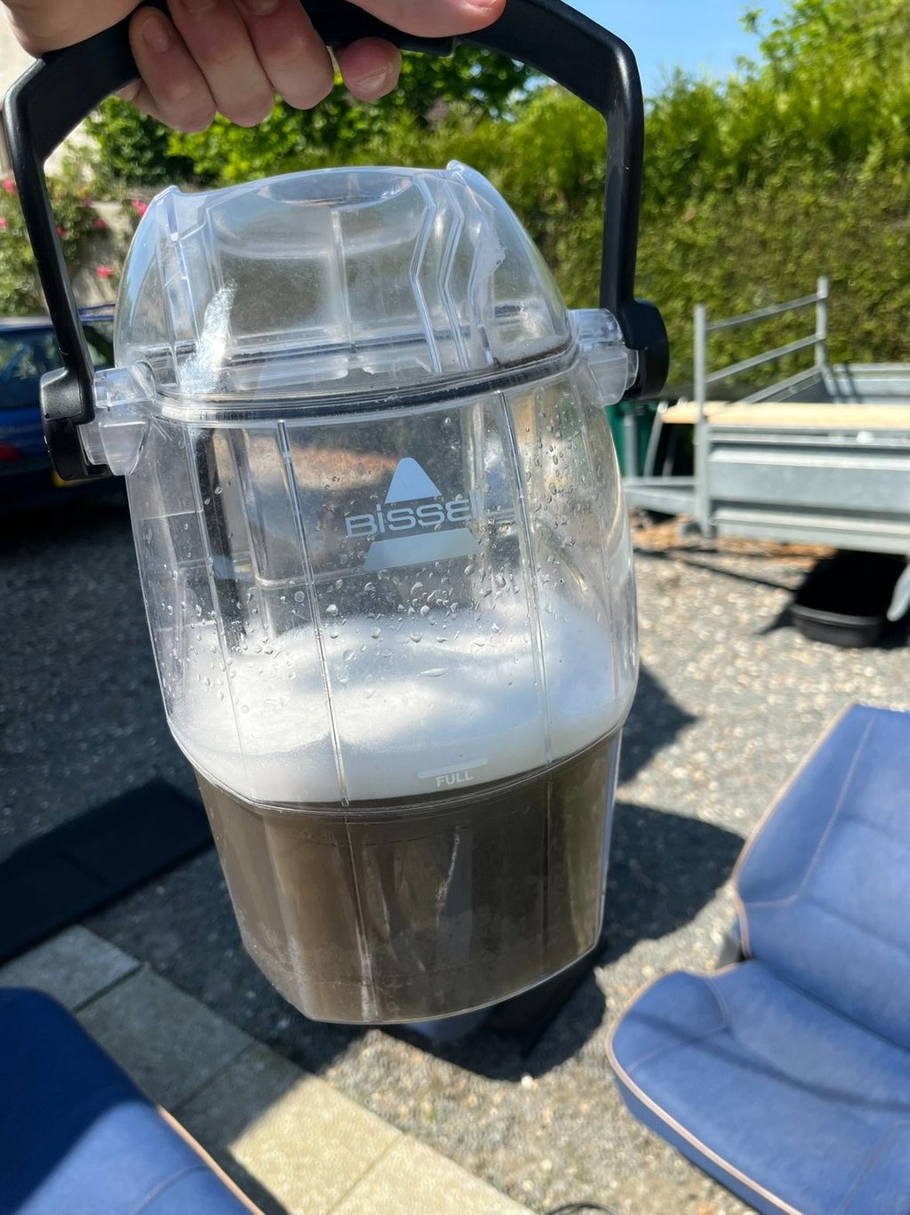 eau aprés nettoyage