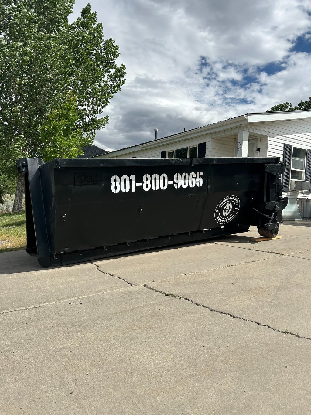 15 yard dumpster rental in Utah County, Ut