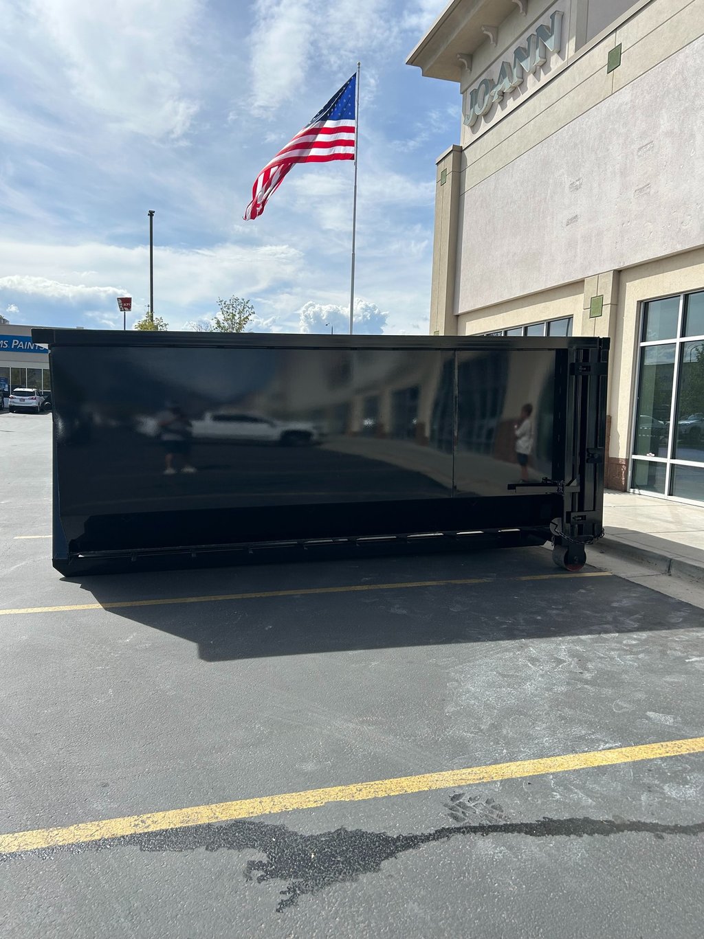 20 yard dumpster rental for retail renovation in Spanish Fork, Ut