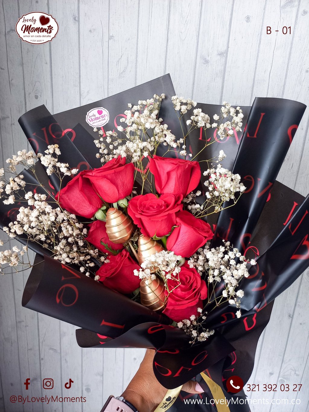 ramos de rosas Pereira