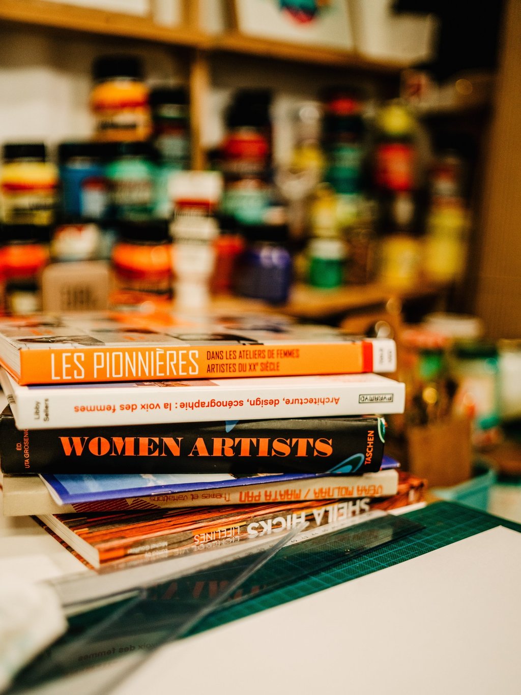 feminist books women artists