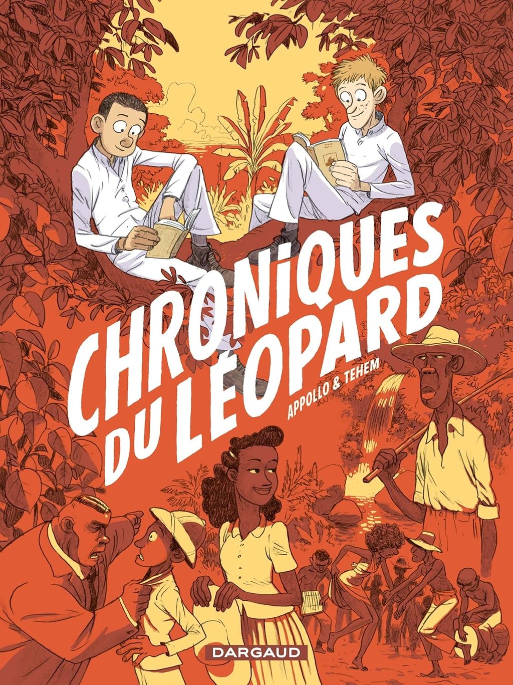 Première de couverture de la BD Chroniques du léopard