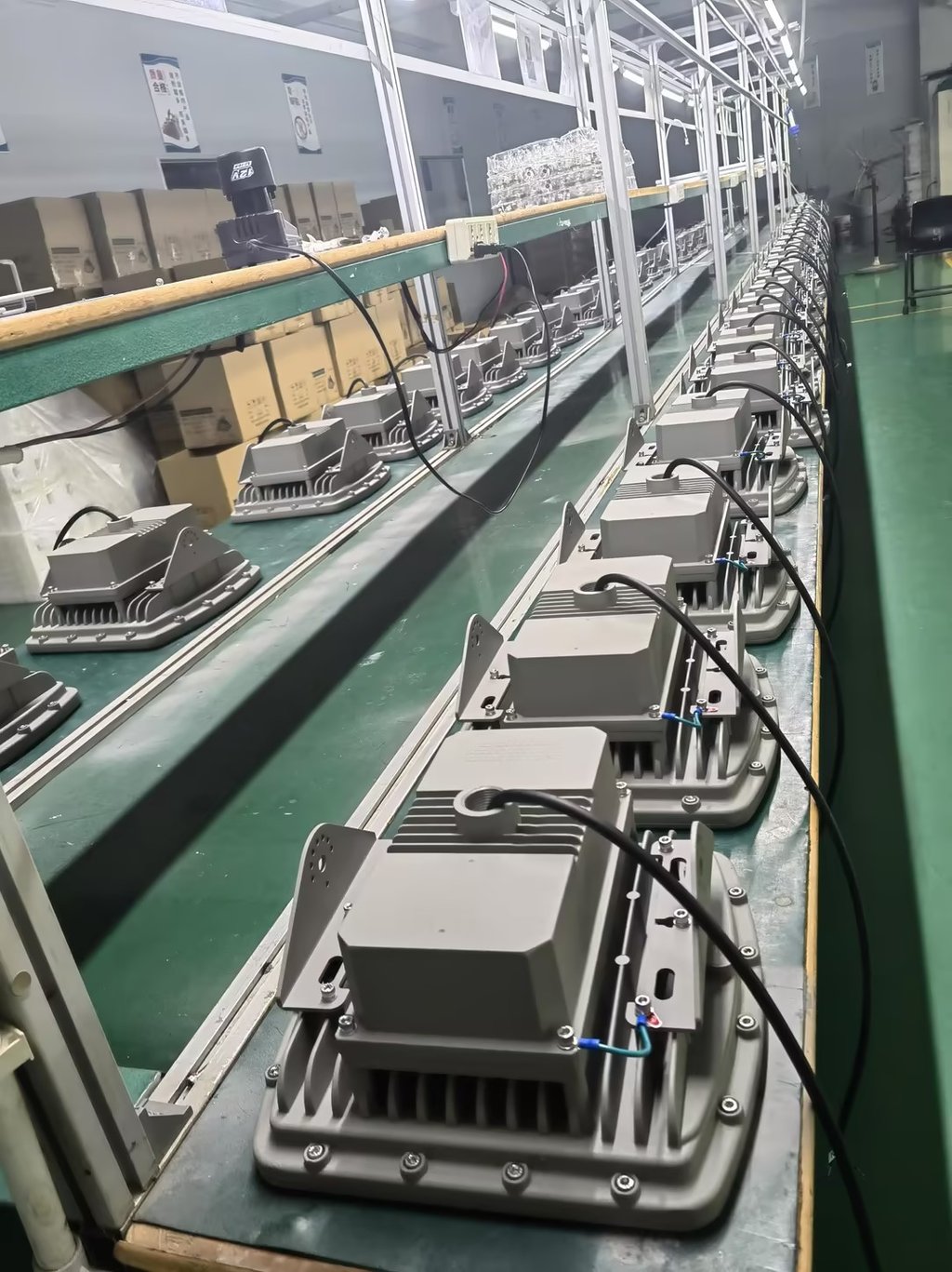 LED Explosion-Proof LED flood light aging test
