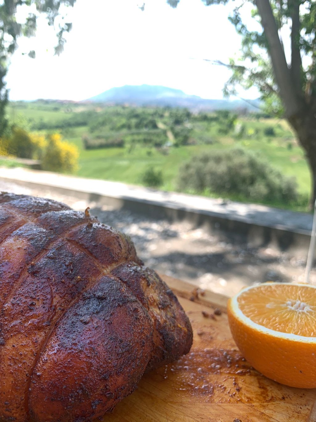 Tacchino caramellato al Jack Daniel's con arancia