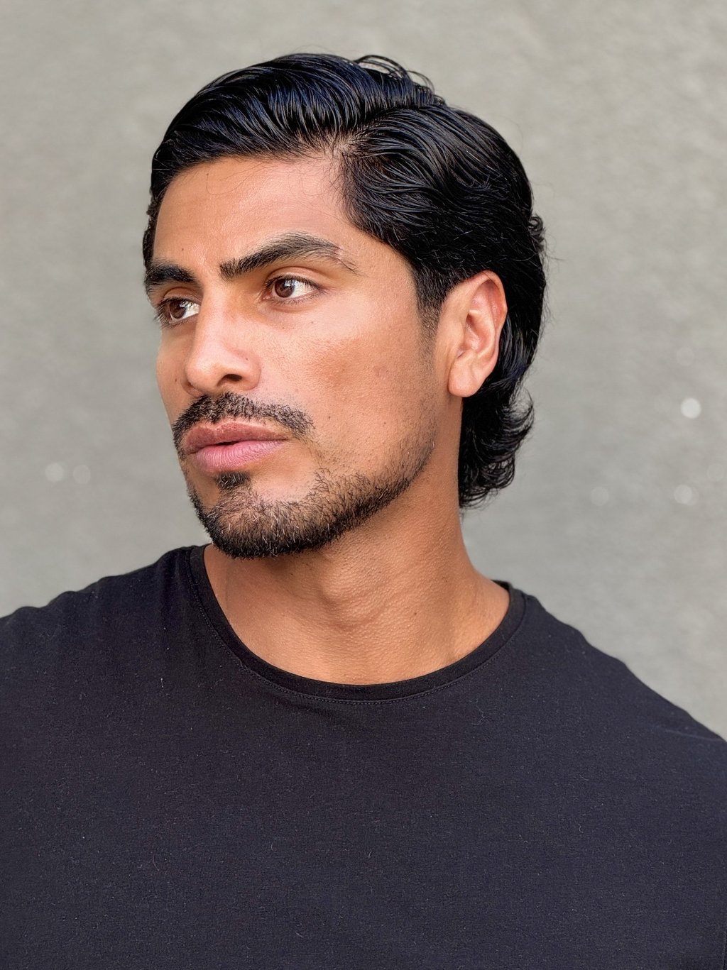 Dany Peña male model polaroids and digitals