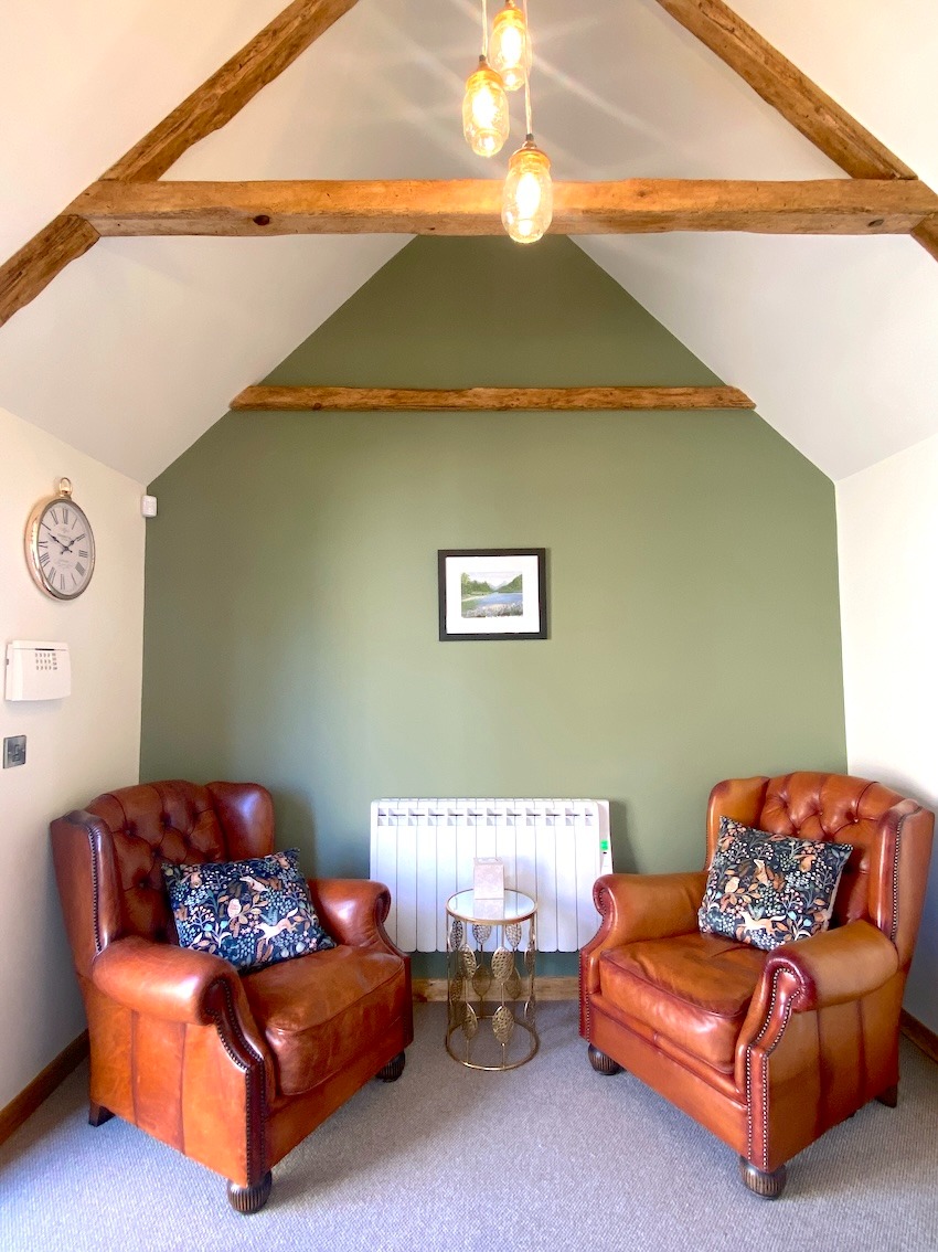 Jenna Louise counselling room in Werrington Peterborough