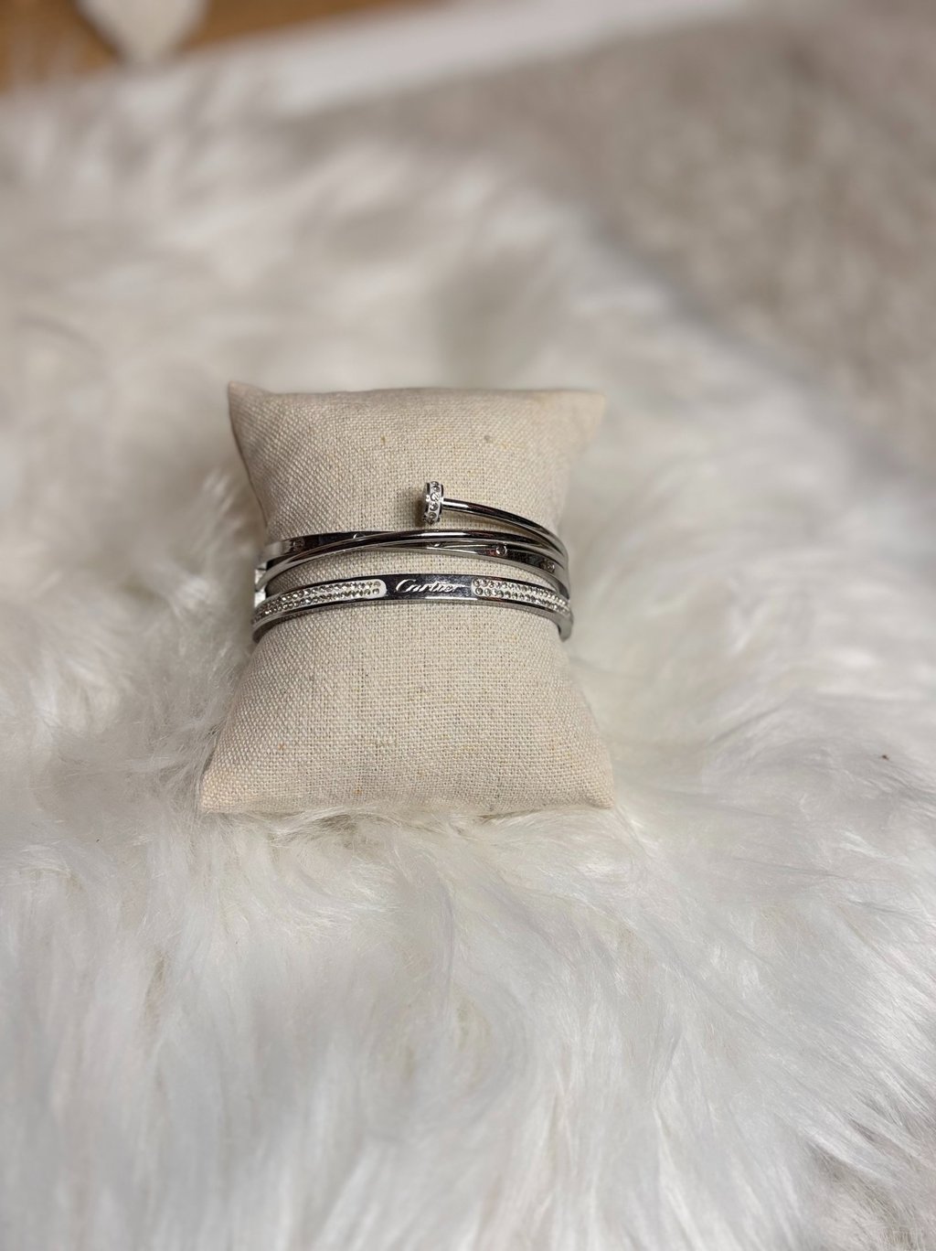 bracelet car-tier en acier inoxydable pas cher