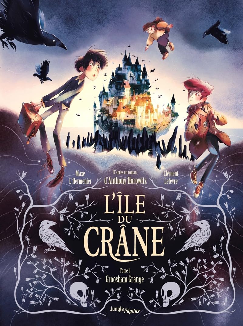 Première de couverture du tome 1 de la BD L'île du crâne