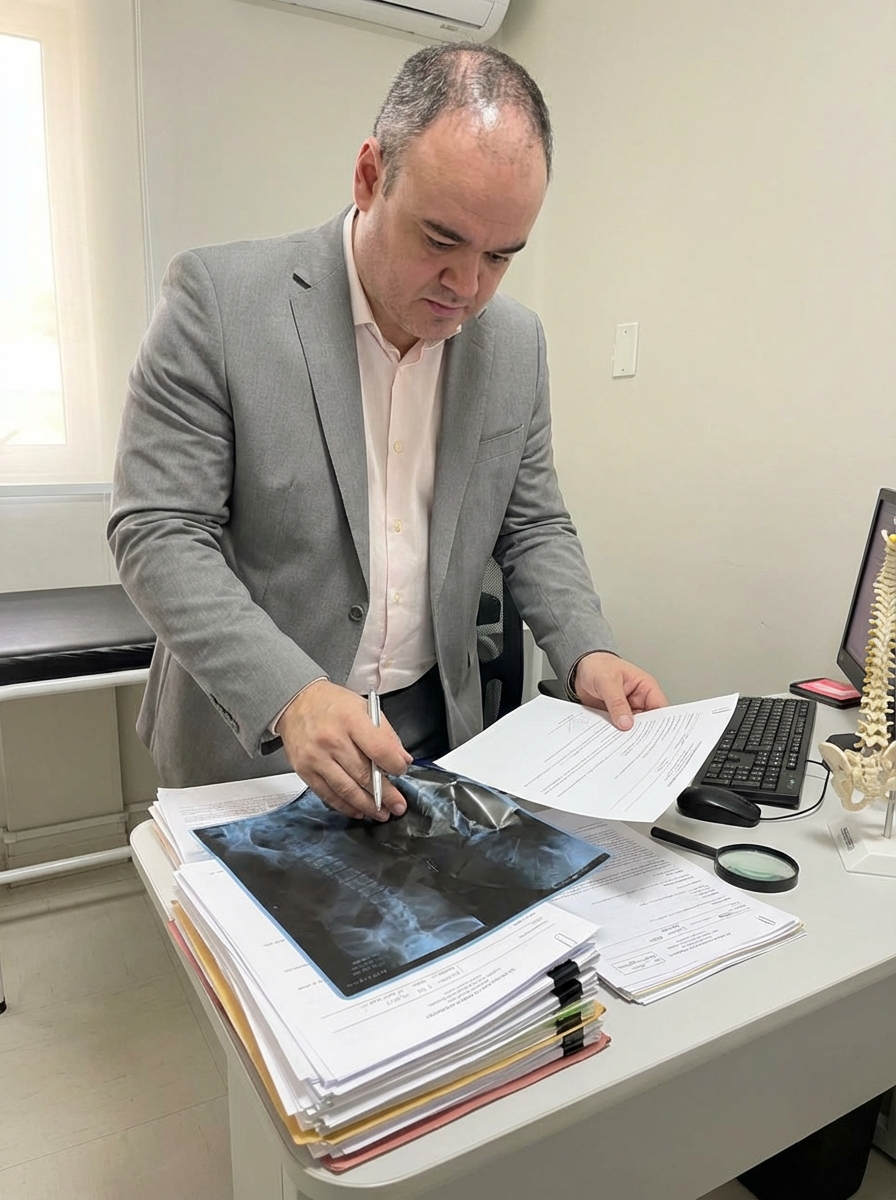 Dr. Deivis Finger Médico Perito e Ortopedista Especialista em Coluna CRM-MT 13062