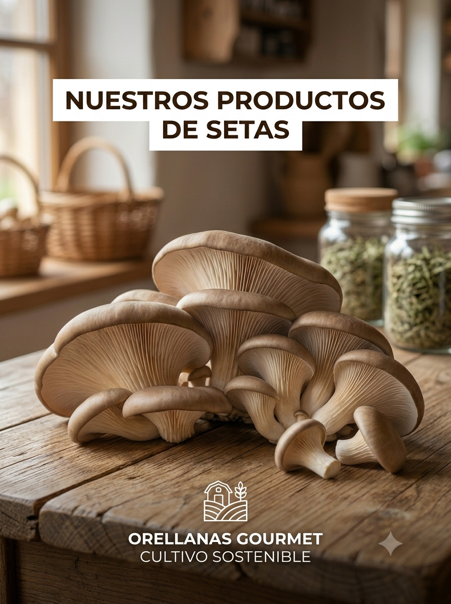 Setas, Hongos, tienda, Orellana, Cultivo