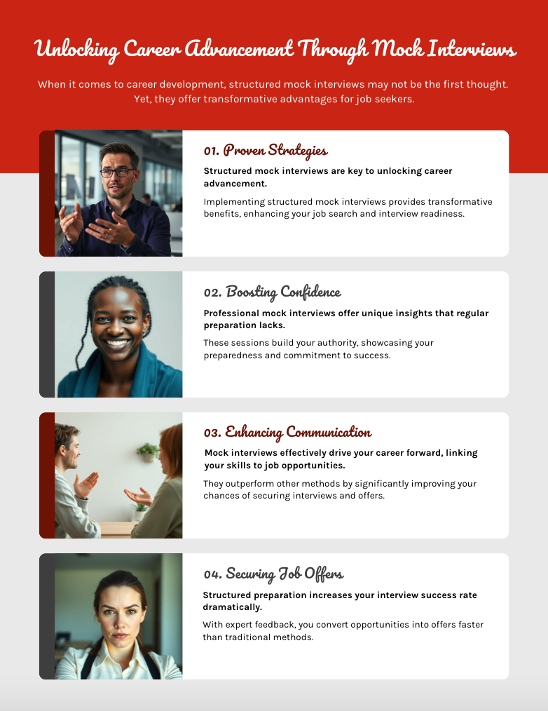 image showing mock interview ROI metrics and job offer success rates