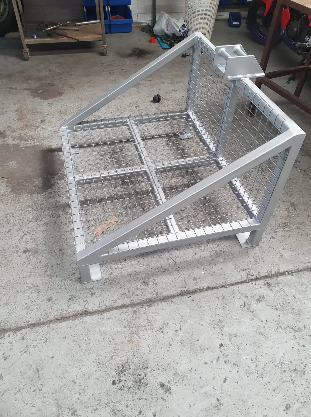 Custom steel metalwork fabricated and installed by Burra Fabrication