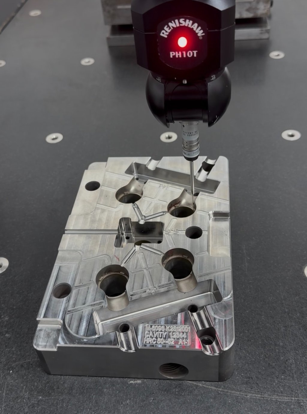 4 Cav, H13, Overmolding Mold Inserts