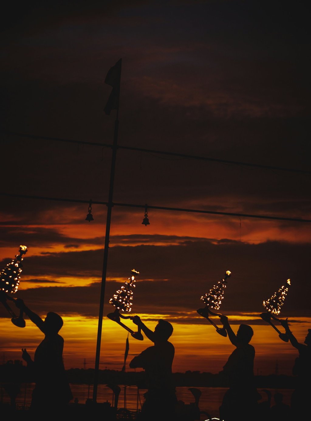 Assi Ghat Morning Ganga Aarti