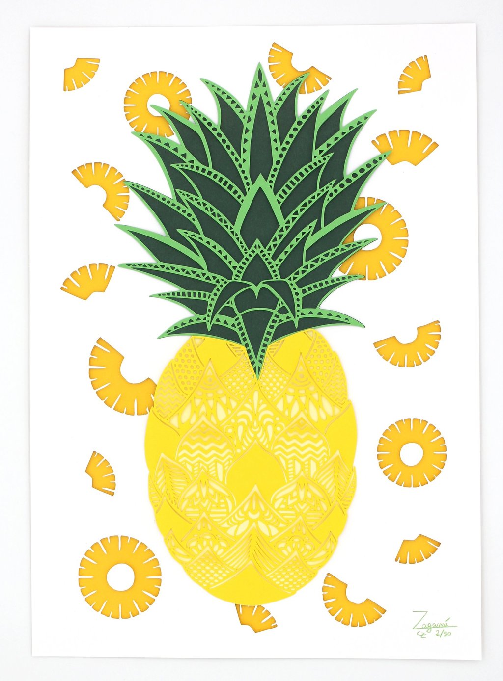Tableau Ananas 