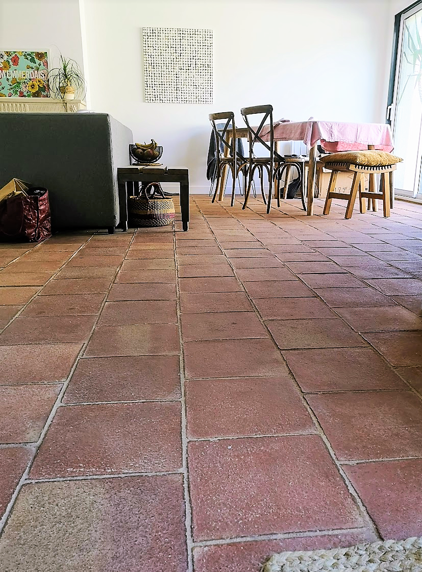 carreaux terre cuite tradition rouges