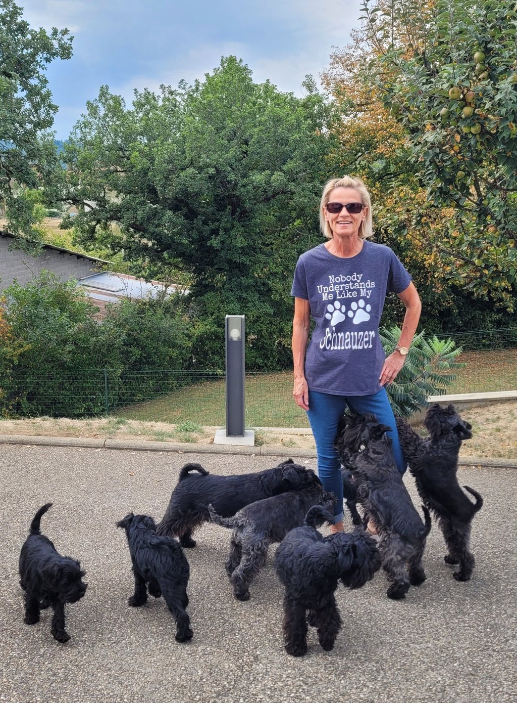 Éleveuse de Schnauzers miniatures